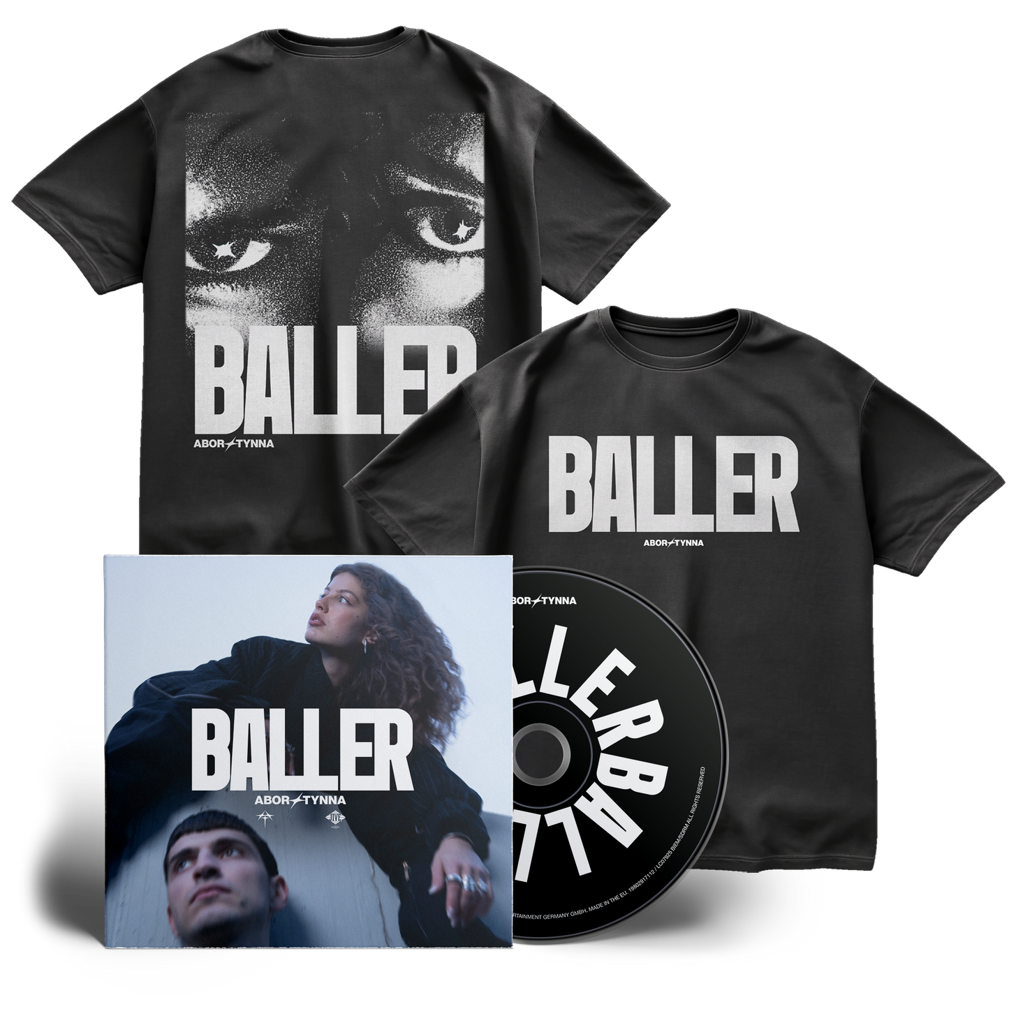 Abor & Tynna - Baller Remix EP (Ltd. CD & T-Shirt Single Bundle)