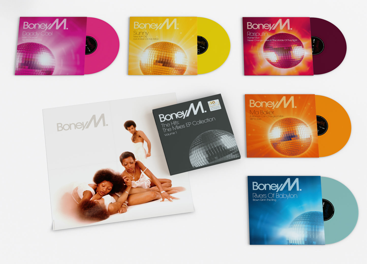 Boney M. - The Hits: The Mixes EP Collection