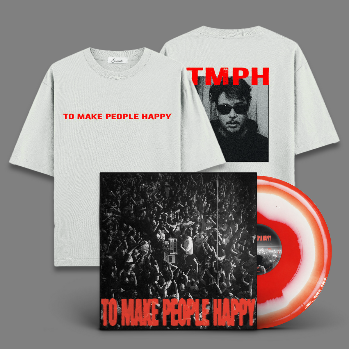 TO MAKE PEOPLE HAPPY (LP + White Shirt) S