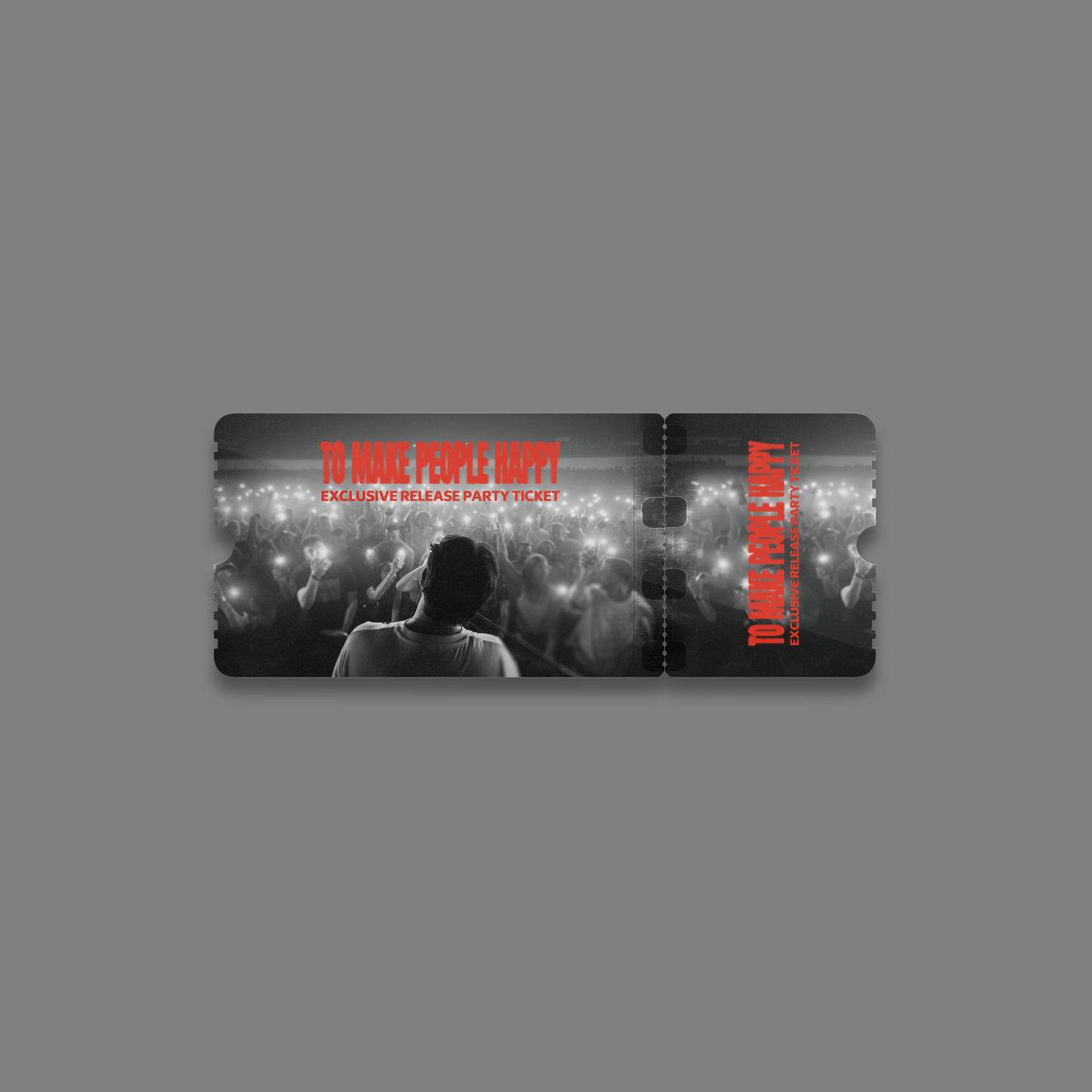 TO MAKE PEOPLE HAPPY (CD + Ticket Bundle)