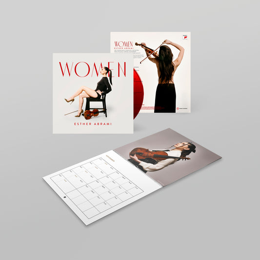 Esther Abrami - Women (2x180g color vinly & calendar bundle + signed cover art print)
