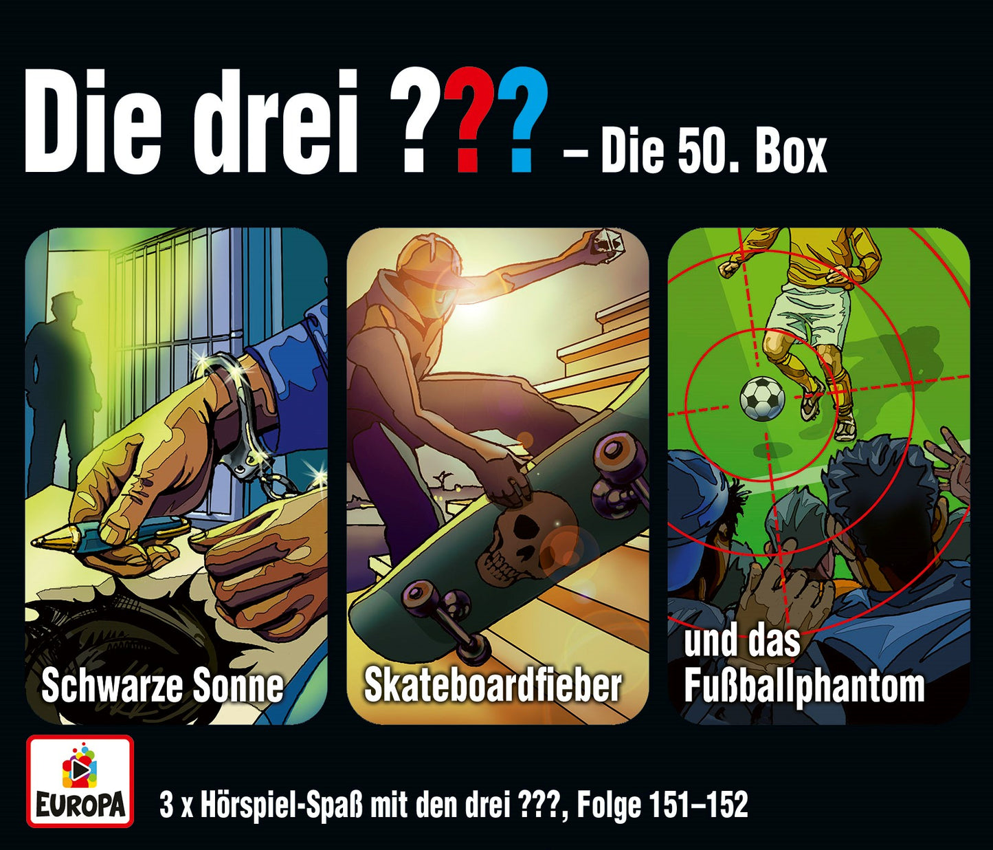 Die drei ??? -  Box (Folgen 151 - 153) (CD Longplay)