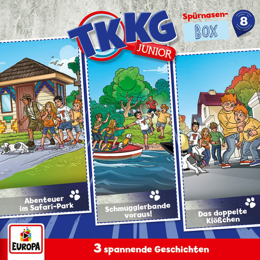 TKKG Junior - Spürnasen-Box 8 (Episodes 22,23,24) (CD Longplay)