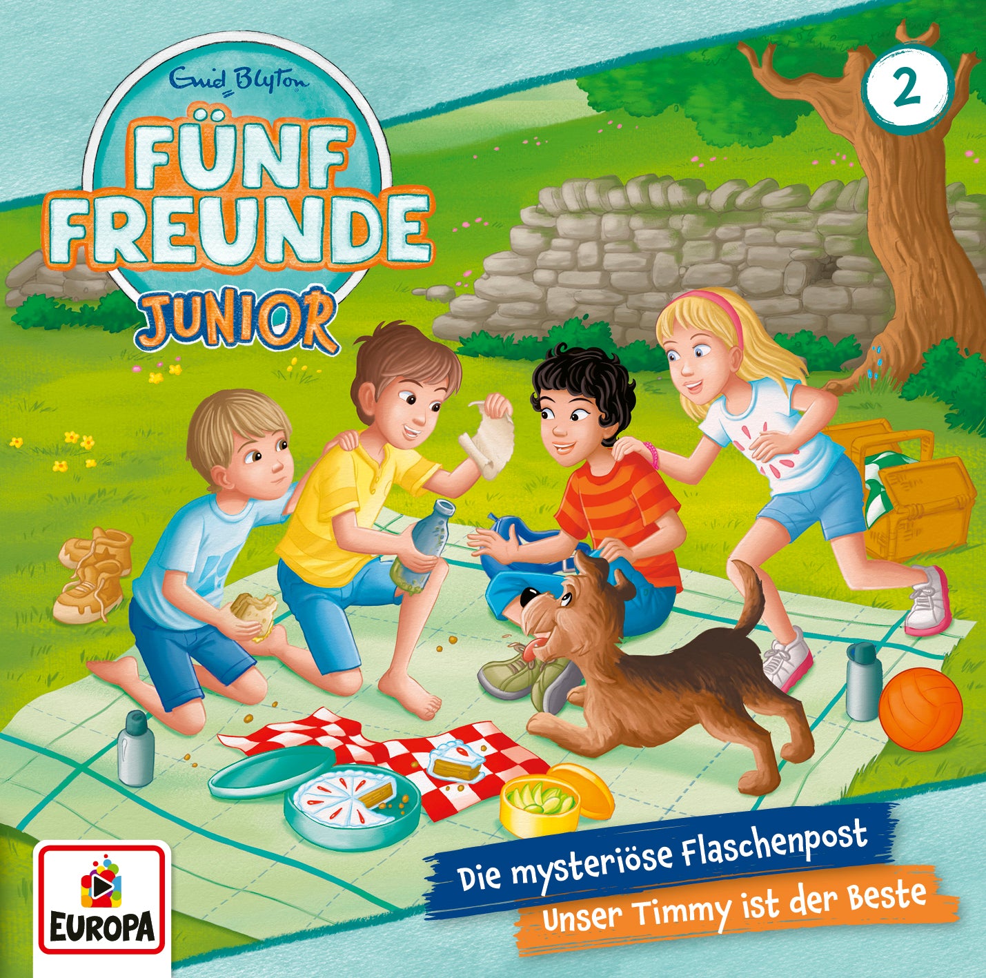 Fünf Freunde Junior - Die mysteriöse Flaschenpost/Unser Timmy ist der Beste (CD Longplay)