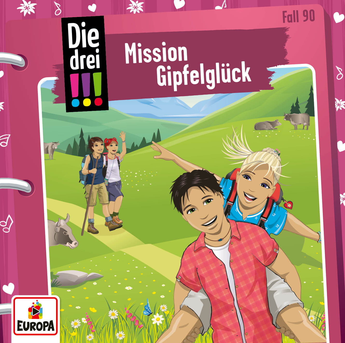 Die drei !!! - Folge 90: Mission Gipfelglück (CD Longplay)