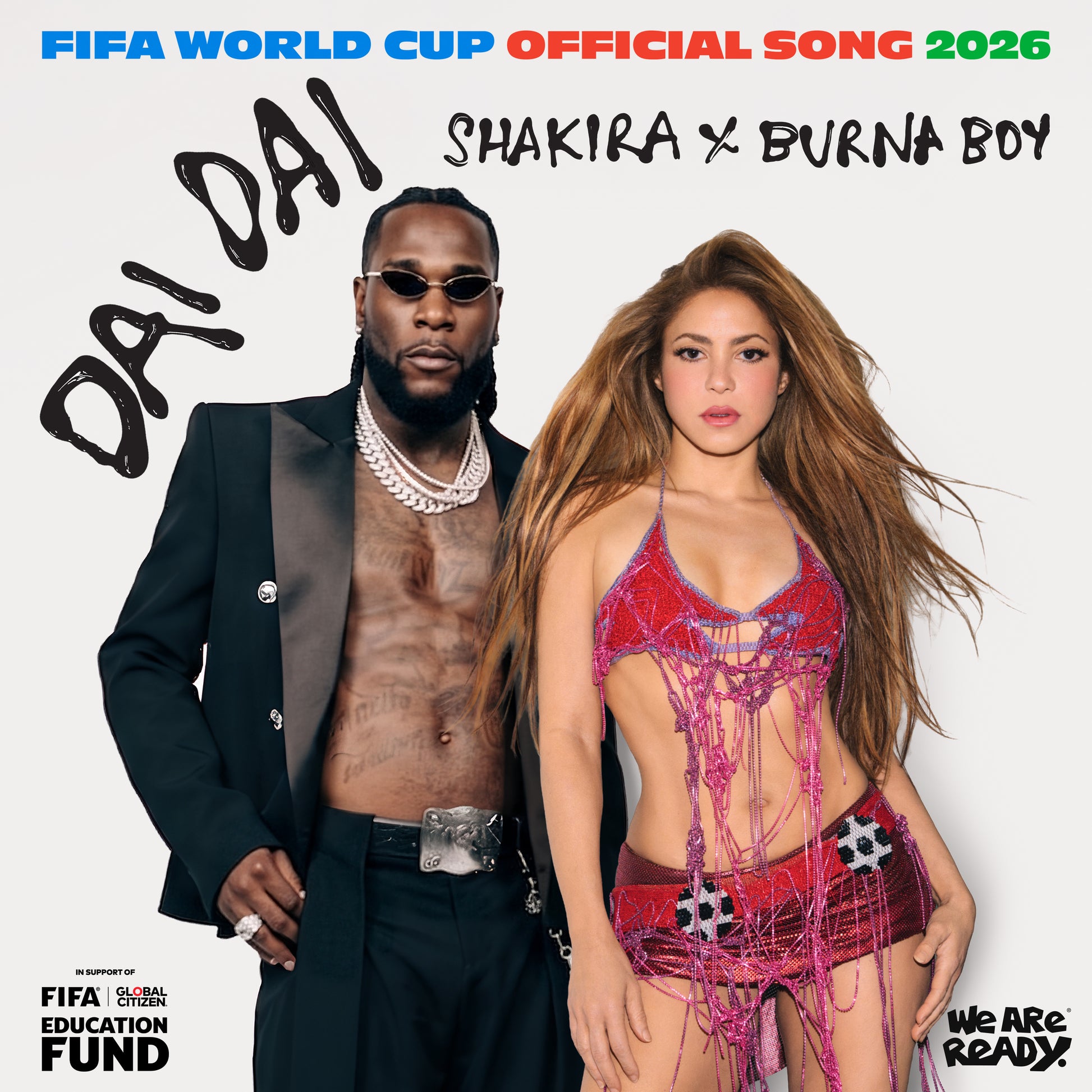 Shakira x Burna Boy - Dai Dai (Maxi CD)