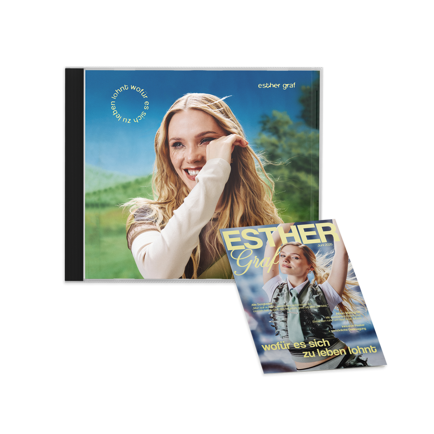 Esther Graf - wofür es sich zu leben lohnt (CD - Mini-Magazin)