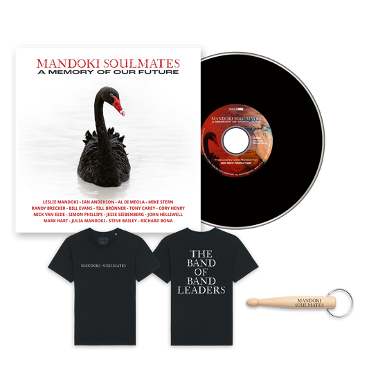 Mandoki Soulmates - A Memory Of Our Future (Ltd. CD Edition + T-Shirt + Keychain)