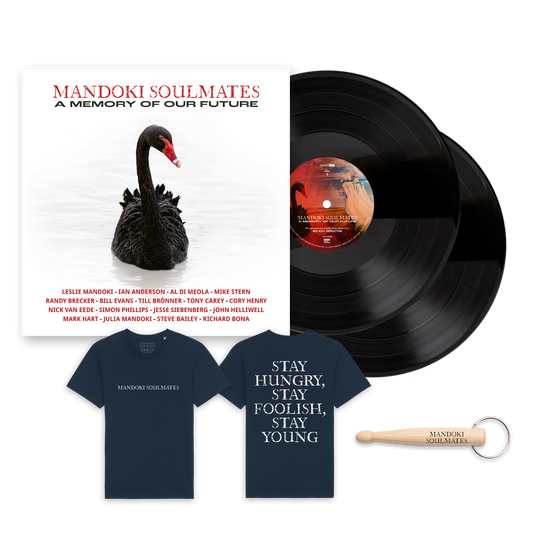 Mandoki Soulmates - A Memory Of Our Future (Gatefold black 2LP + T-Shirt + Keychain)