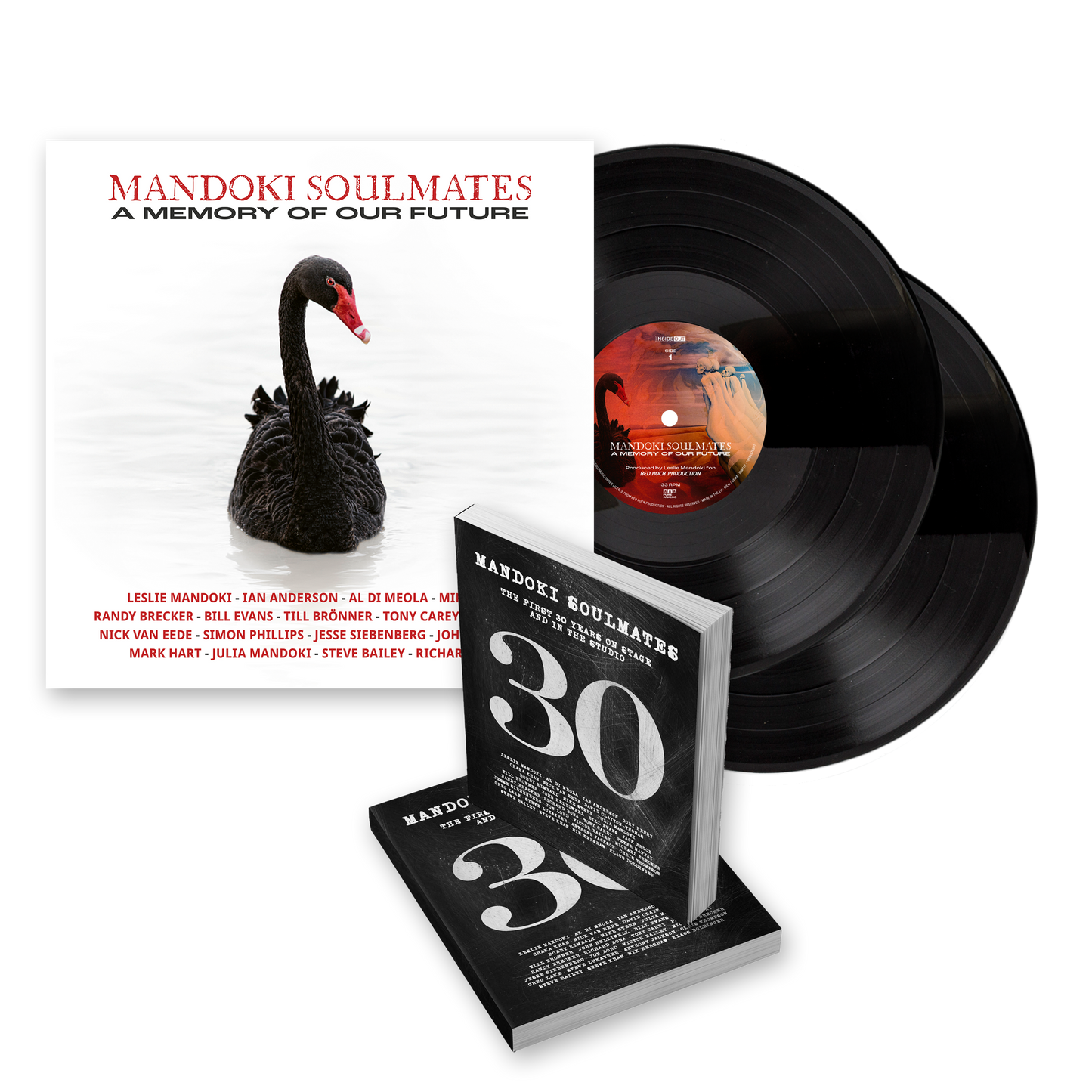 Mandoki Soulmates - A Memory Of Our Future (Gatefold black 2LP + Soulmates Buch (Tourbook) )