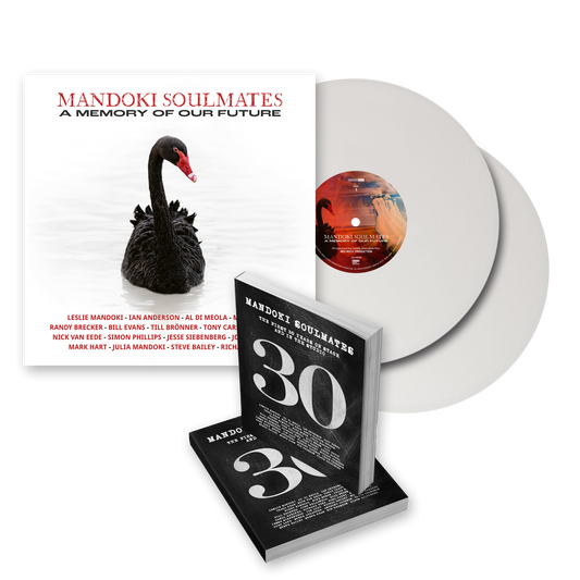 Mandoki Soulmates - A Memory Of Our Future (Gatefold white 2LP + Soulmates Buch (Tourbook) )