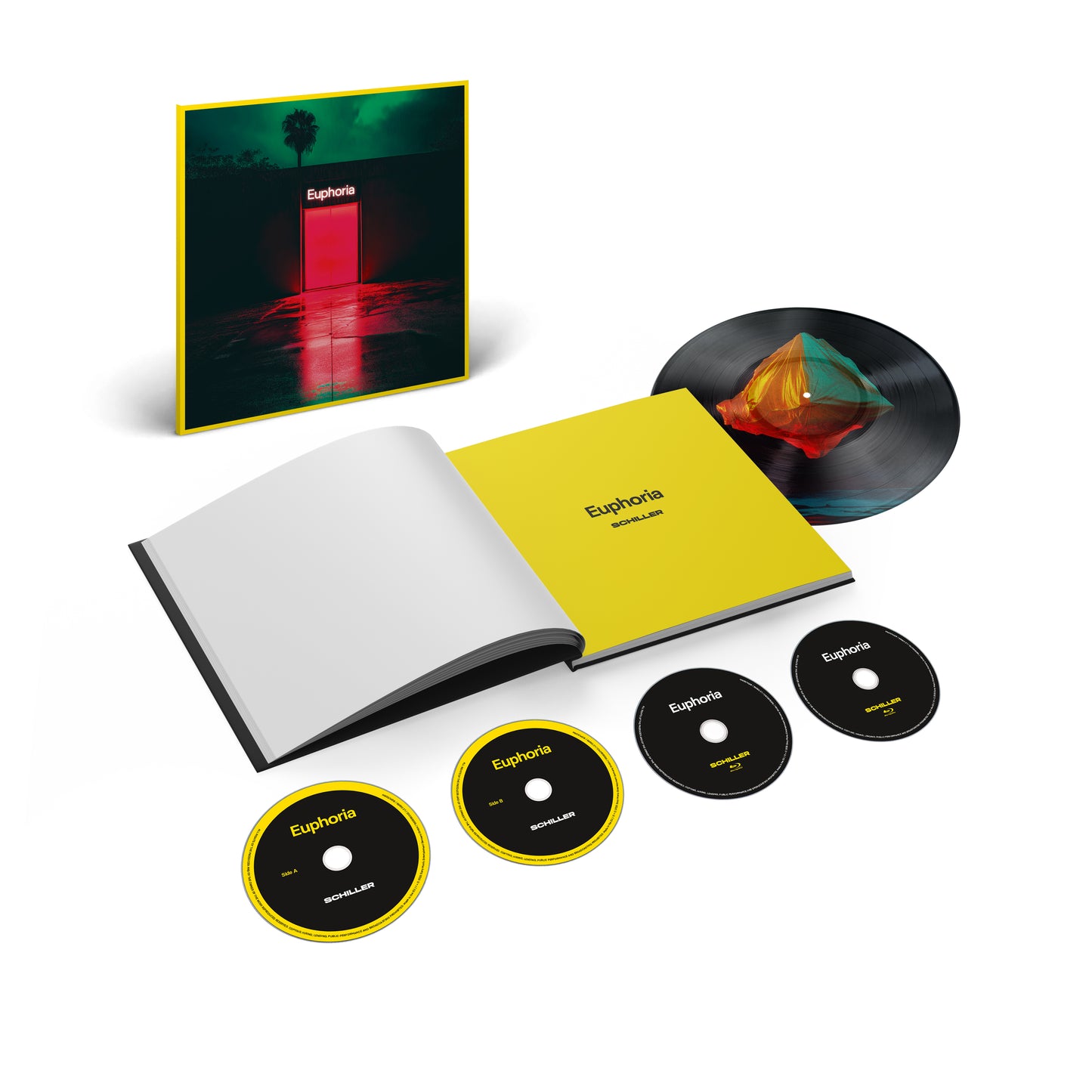 Schiller - Euphoria (Ltd. Premium Deluxe 2 CD + 2 Bluray + Picture Vinyl, Coffee Table Book)