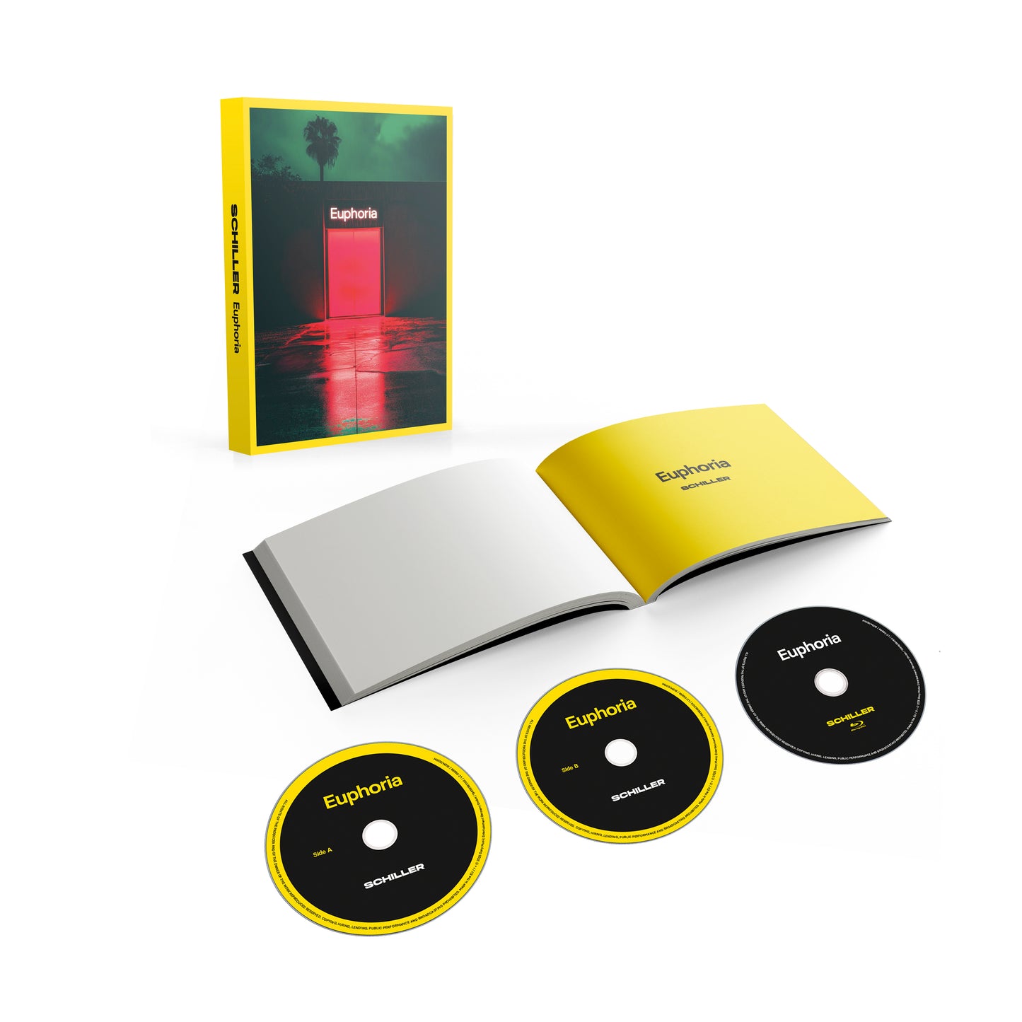 Schiller - Euphoria (2 CD + Bluray, Artbook im Schuber)