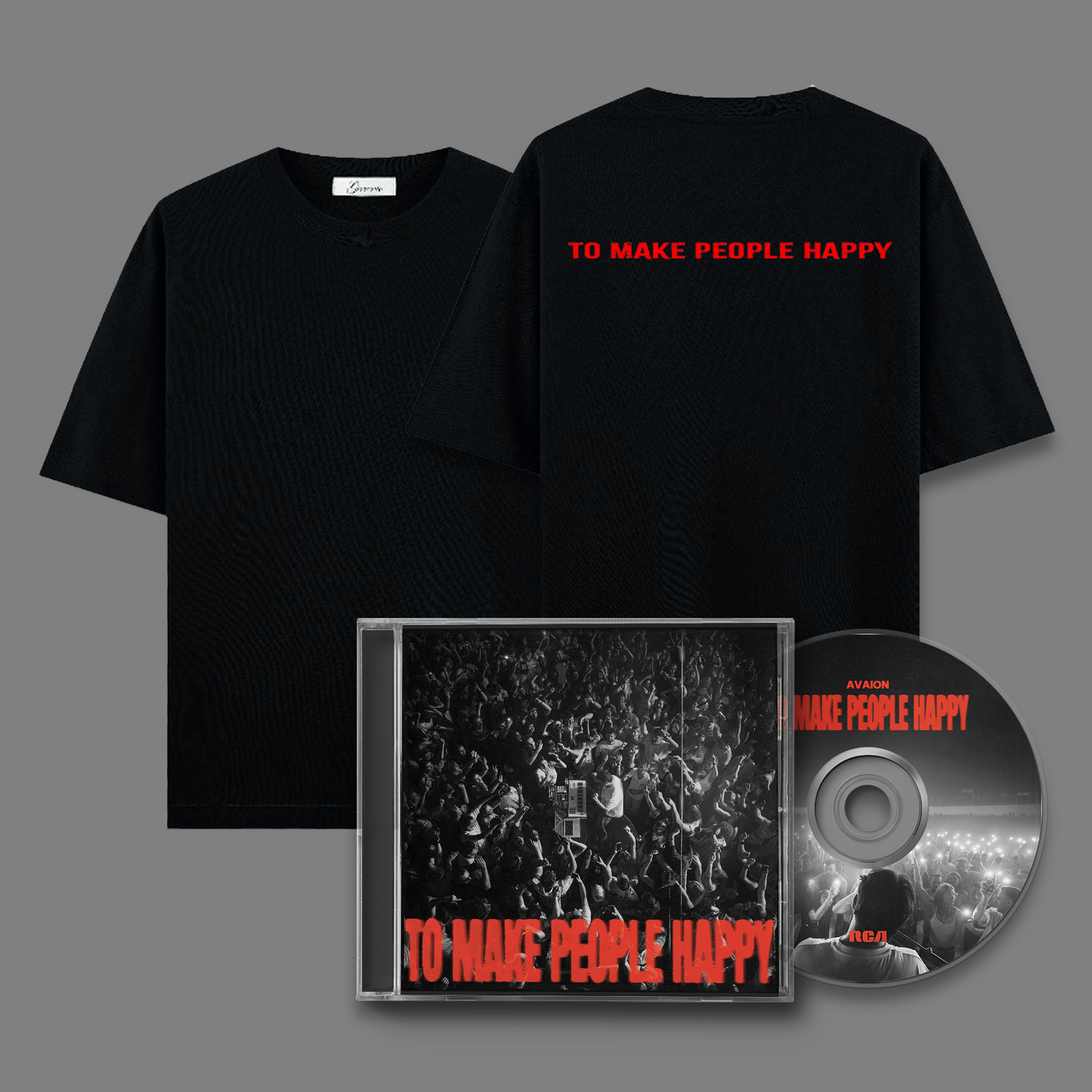 TO MAKE PEOPLE HAPPY (CD + Black Shirt)