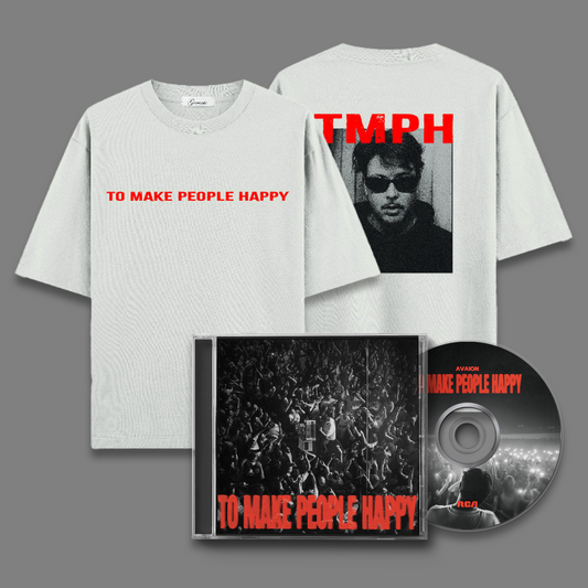 TO MAKE PEOPLE HAPPY (CD + White Shirt Bundle)